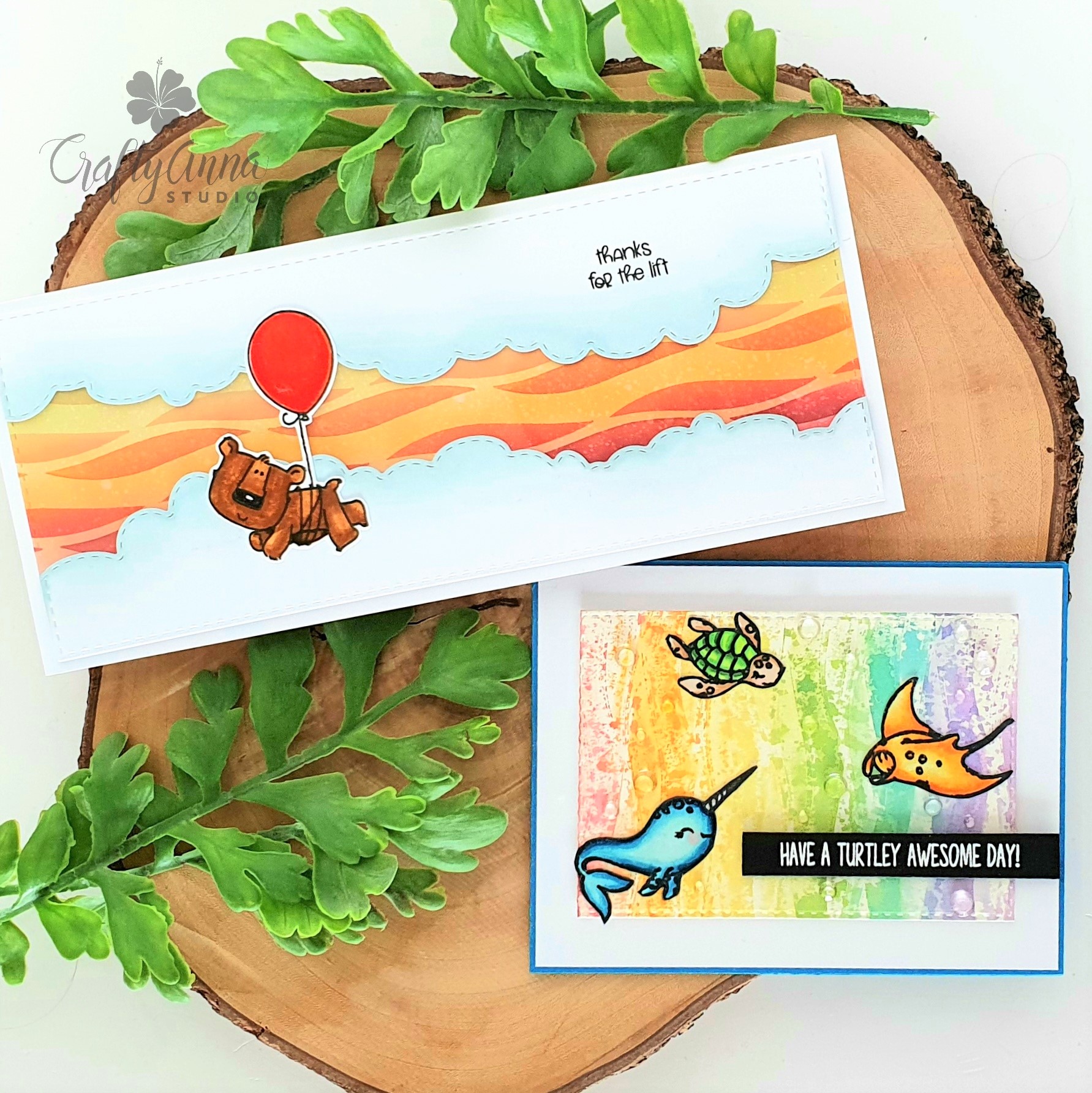Making Waves! Four for One with Trinity Stamps – Craftyanna Studio